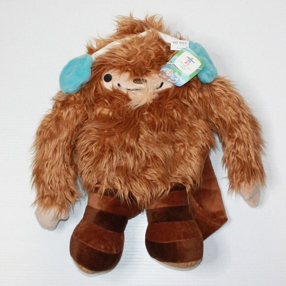 Vancouver 2010 Olympic Games Mascot 19" Quatchi Backpack Purse Bag ONE Size NWT